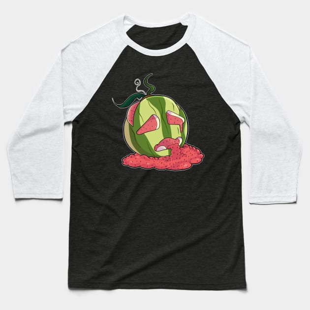 Melon-slime Baseball T-Shirt by Pokepony64